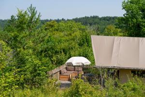 Campings Village Huttopia Lanmary : photos des chambres