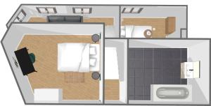 Appartements Duplex 2 bedrooms 2 bath : photos des chambres