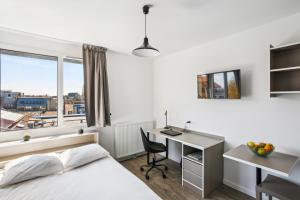 Appart'hotels All Suites Appart Hotel Dunkerque : Studio avec Grand Lit Simple