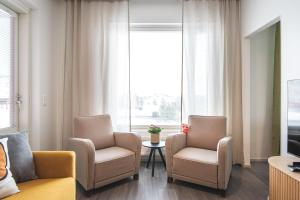 Saunallinen kaksio autohallipaikalla