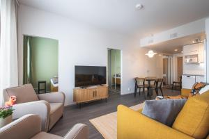 Saunallinen kaksio autohallipaikalla