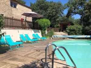 Appartements La Bastide de Mauragne - Gite Les Pivoines : photos des chambres