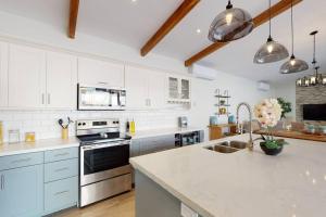 Private Pool with swim up bar and TWO Beaches