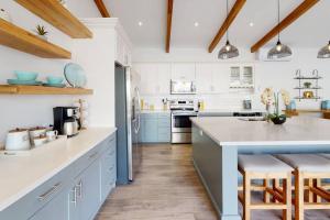 Private Pool with swim up bar and TWO Beaches