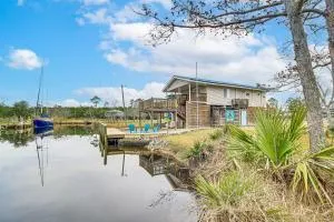 Waterfront Bay St Louis Home with Private Dock! - Diamondhead
