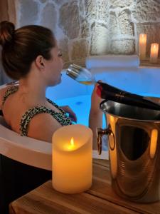 Appartements Les Spas de la mer, Suite & Spa, Love room, Plein Coeur du Grau : photos des chambres