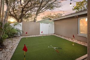 Heated Pool Mini Golf Game Room Fire Pit