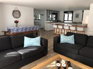 Maisons de vacances Maison proximite Golf et plage de Breville sur Mer : photos des chambres