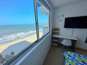 Apartamento ideal frente al mar con vista espectacular