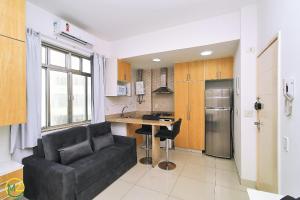 Reformado e silencioso studio em Copacabana