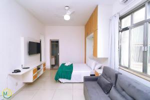 Reformado e silencioso studio em Copacabana