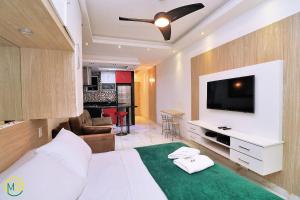 Studio moderno no posto 2 em Copacabana