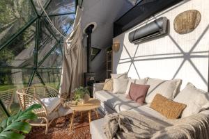 Unique Escape Glamping in the Heart of Prague with Hot Tub and Vysehrad Castle View