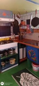 Konstnären Lenas hus.