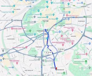 Veerenni studio, modern & central.