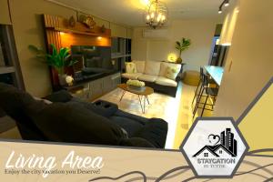 Luxurious 2 Bedroom Family Suite plus Maid Rm in Eastwood City