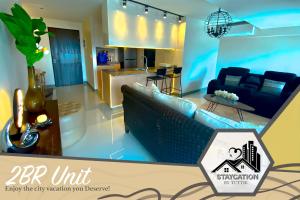 Luxurious 2 Bedroom Family Suite plus Maid Rm in Eastwood City