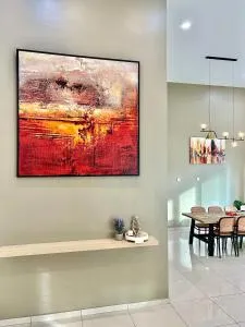 2024 Newly Renovated Modern&Spacious 17pax Semi-D - Kampong Pegawai