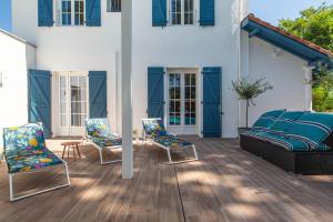 Villa Souleillous, basco landaise de prestige, 500m de la plage