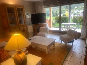 Cosy appartement avec terrasse et vue dégagée