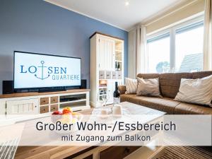 Lotsenkoje Fehmarn mit Balkon & Sauna, perfekt für Familien
