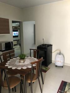 casa montada poncho verde