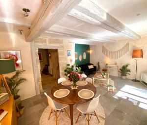 Maisons de vacances Maison de Ville au centre historique d’Uzes : photos des chambres