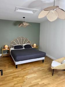 Appartements Grand Appartement ultra moderne Plein Centre, plage a pieds, avec parking : photos des chambres