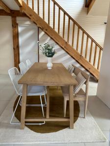 Maisons de vacances Le Lodge de l'ocean - Maison familiale en bois neuve - Piscine chauffee : photos des chambres