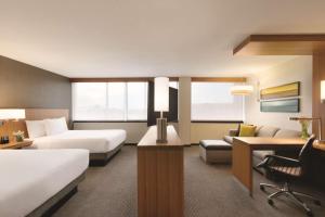 Queen Room with Two Queen Beds and Sofa Bed room in Hyatt Place Chicago O'Hare Airport