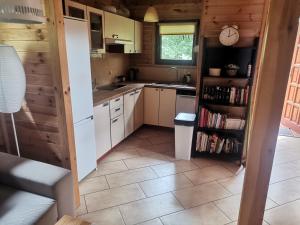 Klimatyczny domek w lesie przy jeziorze