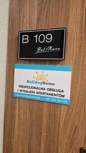 HolidayHomePL Bel Mare 109b z tarasem i ogródkiem