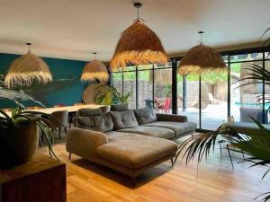 Villas Villa Le Patio Bleu au calme, piscine chauffee, centre ville : photos des chambres