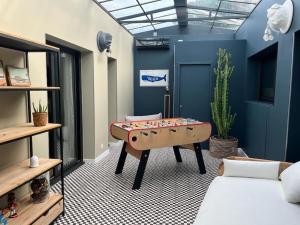 Villas Villa Le Patio Bleu au calme, piscine chauffee, centre ville : photos des chambres