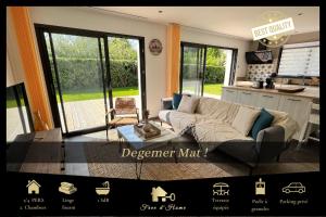 DEGEMER MAT ! 4* Cosy, Moderne, à 8 min des plages. - 4hvězdičkové hotely ve městě Moëlan-sur-Mer