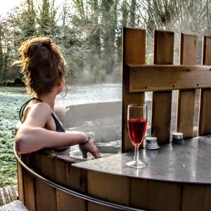 Maisons de vacances Ferme du Moulin de Pailleres - Bain nordique, vue panoramique, piscine - ideal 4-5 personnes : photos des chambres