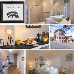 Appartements Refuge de l-ours : T2 equipe avec parking et wifi : photos des chambres
