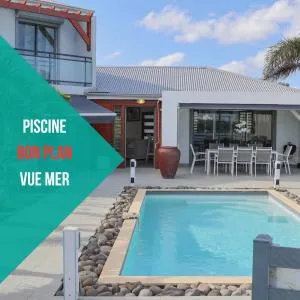 Villa aux orchidées - 3 chambres piscine vue Mer - Salon Climatisée - Fouché