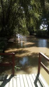 Cabaña hippie chic en isla del Delta (Rompani)