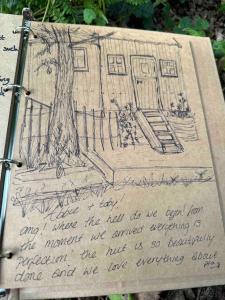 Cornwall Woodland Shepherds Hut - Dennis Hut