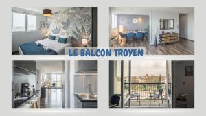 Appartements Le Balcon Troyen - Proche Hypercentre - 4 Pers. : photos des chambres