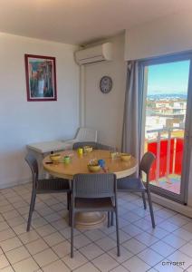 Appartement T2 vue Mer, moderne, clim 3 etoiles Parking 4PLMER53