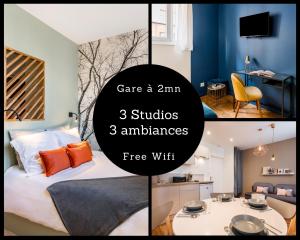 Appartements Studios Part-Dieu Gare - HomaLyon : Studio (4 Adultes)