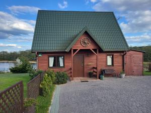 Dom Zielony nad jeziorem Orzyskim