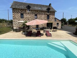 Gîte de France Le grand cluzel 4 épis - Gîte de France 8 personnes MAE-9554