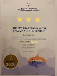 Luxury apartment with free garage and balcony in the center