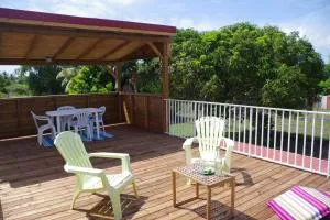 Lisoé Kaz appartement T3 - 1er étage grande terrasse - Guénette