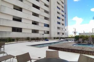 Exclusivo Apartamento Próximo a Hospital Premium com Academia Profissional, Bar Mercatto, Restaurante de Alto Padrão, Jacuzzi, Estacionamento Exclusivo e Vista Deslumbrante da Cidade! 1711