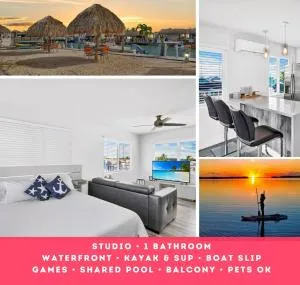 Waterfront Studio 2, Couples Oasis, Kayaks, Pool - Gold Key