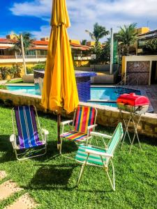 chalé duplex beira mar em condomínio praia em Búzios-RN